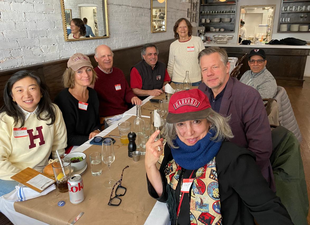 Harvard-Yale watch party attendees